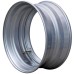 Steel Rim, Demountable, Silver - 22.5” x 9”